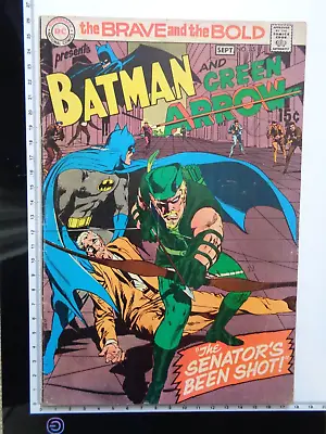 Buy DC Presents The Brave And The Bold  # 85 BATMAN And GREEN ARROW 1969 NEAL ADAMS • 68£
