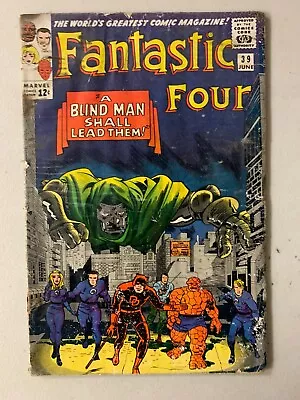 Buy Fantastic Four #39 Daredevil, Dr. Doom 1.5 (1965) • 16.09£