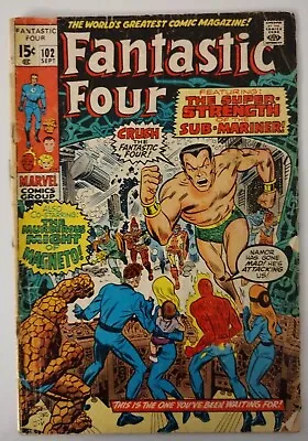 Buy Fantastic Four #102 (Sep 1970, Marvel) • 5.60£