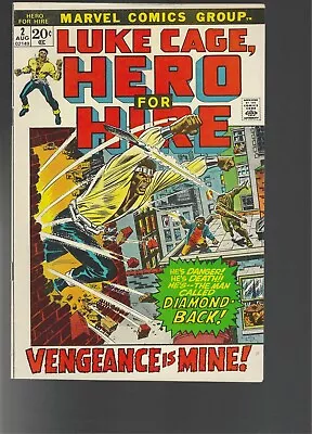 Buy Luke Cage Hero For Hire #2 (1972), Marvel Comics NM • 88.47£