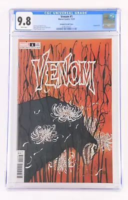 Buy Venom #1 CGC 9.8 Peach Momoko Variant Cover Marvel Comics 2021 • 79.67£