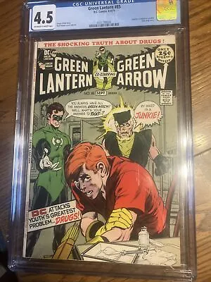 Buy Green Lantern 85 1971.  Anti Drug Story Key Issue CGC 4.5 • 157.69£