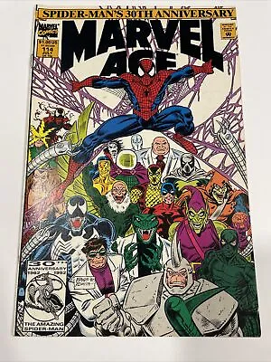 Buy MARVEL AGE 114 SPIDER-MANS 30TH ANNIVERSARY July 1992 Bags Romita Cover (7) • 13.99£