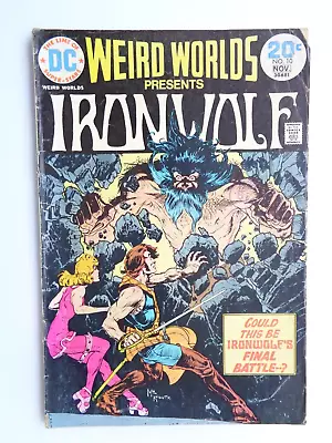 Buy Dc Comics Weird Worlds #10 Nov. 1974  Howard Chaykin Art Please Read Description • 3.95£