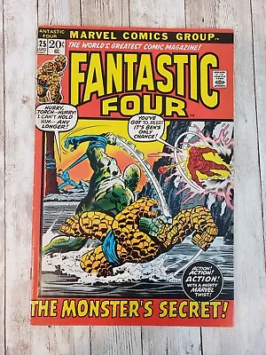 Buy Fantastic Four #125  Marvel 1972 - Final Stan Lee Monthly Issue! • 10.39£
