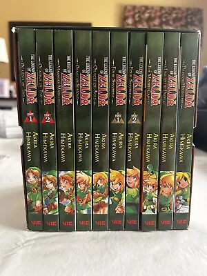 Buy The Legend Of Zelda Manga Box Set Vol. 1-10 English With Poster Brand New • 79.44£