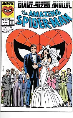 Buy The Amazing Spider-Man Annual #21 Wedding Issue • 15.80£