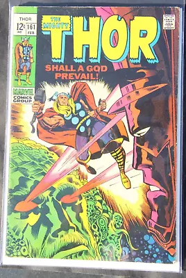 Buy THOR #161 Galactus App, Stan Lee, Jack Kirby, Marvel Comics 1969  • 34.15£