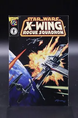 Buy Star Wars X-Wing Rogue Squadron (1997) #1/2 Wizard W/COA Christopher Moeller NM- • 7.91£