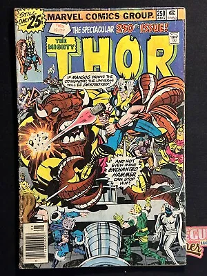 Buy Thor #250 Marvel Comics (1976) Newsstand • 3.17£