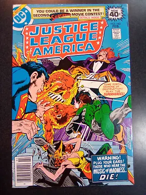 Buy Justice League Of America #163 (Newsstand, VF) DC Comic Book First Print • 6.32£