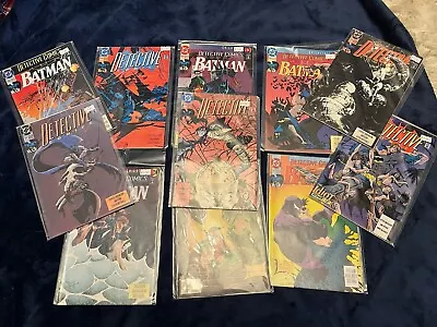 Buy Batman Detective Comics 1991 And 1993 Bundle X11 • 9£