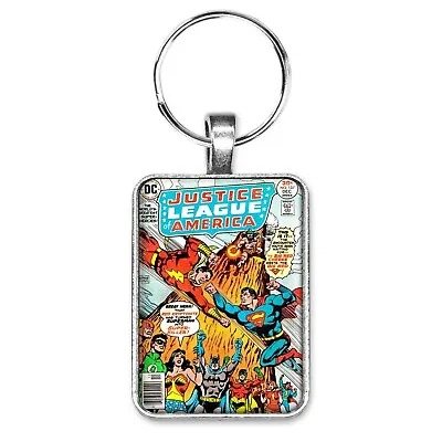 Buy Justice League Of America #137 Cover Key Ring Or Necklace Superman Vs Shazam • 12.42£