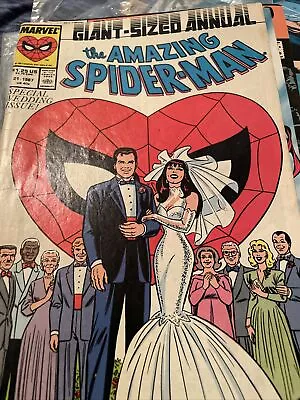Buy The Amazing Spider-Man Annual #21 (Marvel Comics September 1987) • 17.59£