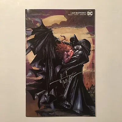 Buy I Am Batman #1 Signed By Tyler Kirkham W/ COA. Variant Cover Batman 243 Homage • 27.66£