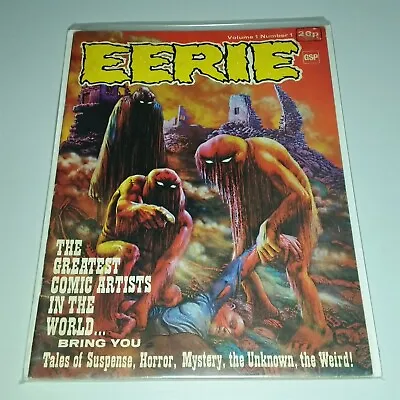 Buy Eerie Vol 1 #1 1965 Warren Uk British Horror Magazine • 49.99£
