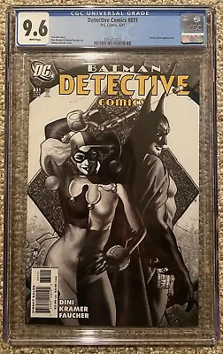 Buy Detective Comics #831 CGC 9.6 Bianchi Sketch Cover 🔥 Early Harley Appearance • 27.63£