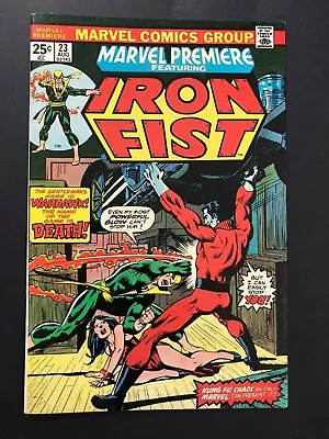 Buy Marvel Premiere #23 EARLY Iron Fist 1st Print FN/VF (a) • 19.95£