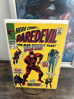 Buy Daredevil 27, (Marvel, April 1967), FN-, Amazing Spider-Man, Silver Age 🔥🔥 • 20.11£
