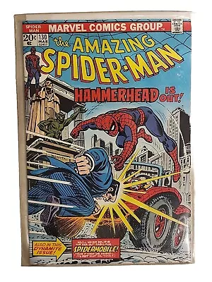 Buy Amazing Spider-Man #130 Hammerhead! Marvel 1974 • 23.72£