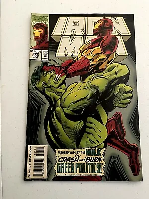 Buy Marvel Iron Man #305 Classic Hulk Vs Iron Man With Hulkbuster Armor • 23.65£