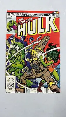Buy Incredible Hulk #282 Buscema 1983 Marvel Comics KEY 1st Hulk She-Hulk Team-Up • 16.08£