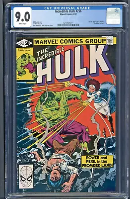 Buy The Incredible Hulk #256 (Marvel Comics) CGC 9.0 Direct Edition *1st Full Sabra • 80.74£