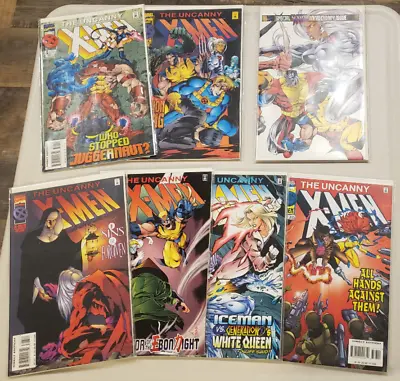 Buy Uncanny X-Men 322-333 Complete Run Of 12 Issues. Marvel • 39.98£