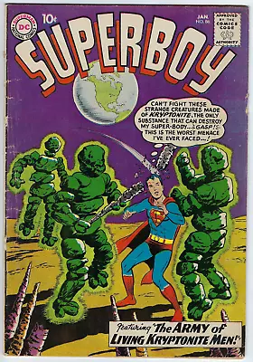 Buy Superboy 86 1961 VG/F 5.0 Swan-c 4th LSH 1st Pete Ross Krypto Luthor LSV Mention • 47.65£