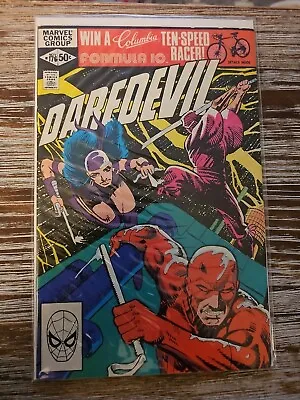 Buy Daredevil #176 Newsstand Frank Miller -- 1st Stick /Hand / Chaste Marvel Comics  • 31.98£