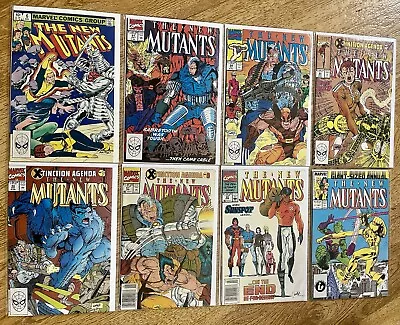 Buy New Mutants Comics Book Lot 6 91 94 95 96 97 99 Annual 3 Vintage Marvel Bundle 8 • 23.72£