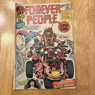 Buy The Forever People 1  1st Full Darkseid Appearance - 1971  Superman DC Comic • 62.71£