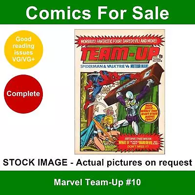 Buy Marvel Team-Up #10 Comic - VG/VG+ 19 November 1980 - Marvel UK • 2.99£