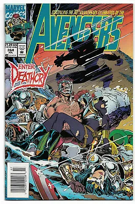 Buy  Avengers#364 Nm 1993 First Deathcry Marvel Comics. $6 Unlimited Shipping • 17.79£