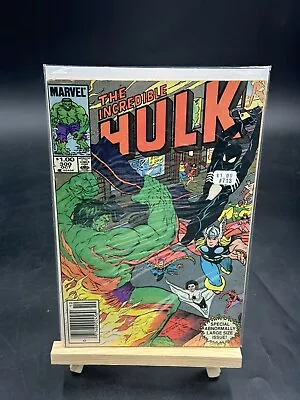 Buy Incredible Hulk #300 1984 Newsstand! Hulk Key! Exile From Earth! Avengers! • 8£