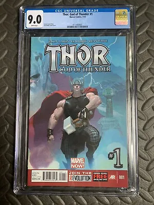 Buy Thor God Of Thunder #1   CGC 9.0 4114468001 • 70£
