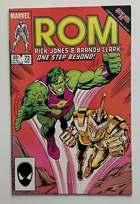 Buy ROM #72 (Marvel 1985) FN/VF Copper Age Comic. • 7.12£