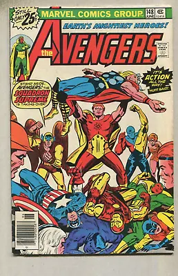 Buy The Avengers- #148 FN Squadron Supreme  Marvel Comics  SA • 6.32£