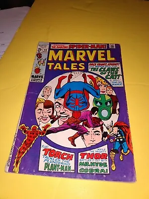 Buy 1968 Marvel Tales 23 Spider-Man Thor Human Torch VG • 18.05£
