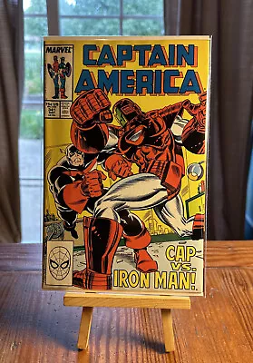 Buy Captain America #341 (1988, Marvel) 1st Battlestar Boomslang Coachwhip FN/VF • 7.99£