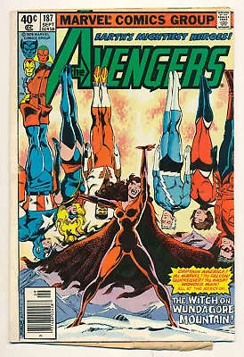 Buy Marvel The Avengers Key Issue #187 Comic Book Scarlet Witch App 1.8 GD- 1979 • 5.51£