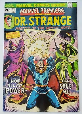 Buy Marvel Premiere #13 Featuring Dr. Strange (Marvel Jan 1974)-VG-FREE USA SHIPPING • 11.66£