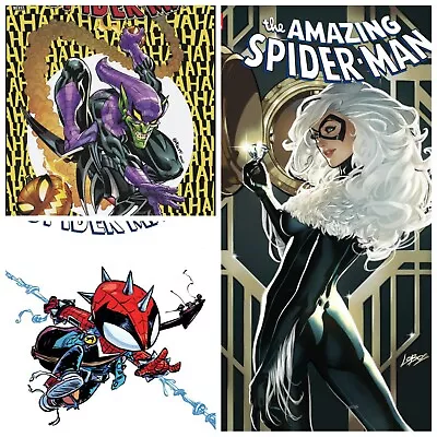 Buy Amazing Spider-man #52 Set Of 3 Cover A Skottie Young Lobos PRESALE 6/19 Marvel • 6.72£