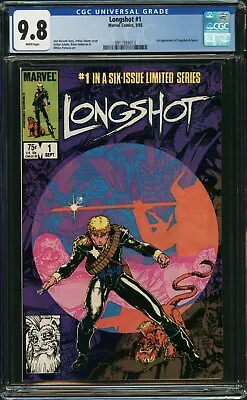 Buy Longshot #1 (Marvel, 1985) CGC 9.8 White - 1st App Longshot & Spiral - Art Adams • 218.07£