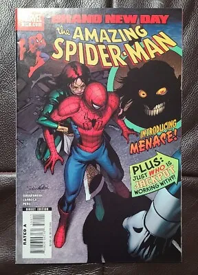 Buy The Amazing Spider-Man #550 - 1st Appearance Of Menace • 9.47£
