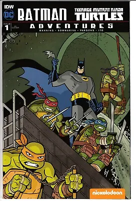 Buy Batman Teenage Mutant Ninja Turtles Adventures #1 1:25 Variant, nm-, Dc (2016) • 7.95£