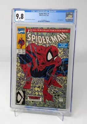 Buy Spider-Man #1 CGC 9.8 Marvel Comics 1990 Todd McFarlane • 67.20£