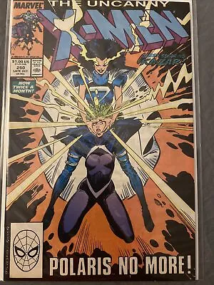 Buy Uncanny (The) X-Men #250 Marvel 1989 Key Issue 1st Appearance Of Worm Comic • 2.42£