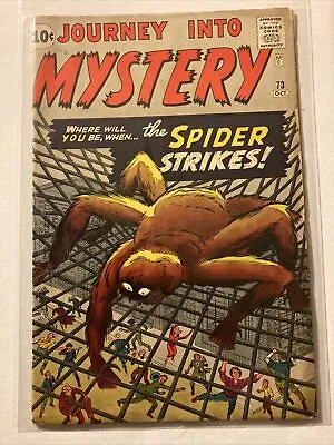 Buy Journey Into Mystery #73 -Kirby & Ditko-pre-superhero 1961-Marvel • 237.47£
