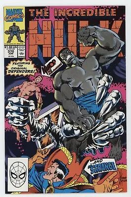 Buy Incredible Hulk 370 Marvel 1990 NM Dale Keown Peter David Dr. Strange Namor • 3.96£